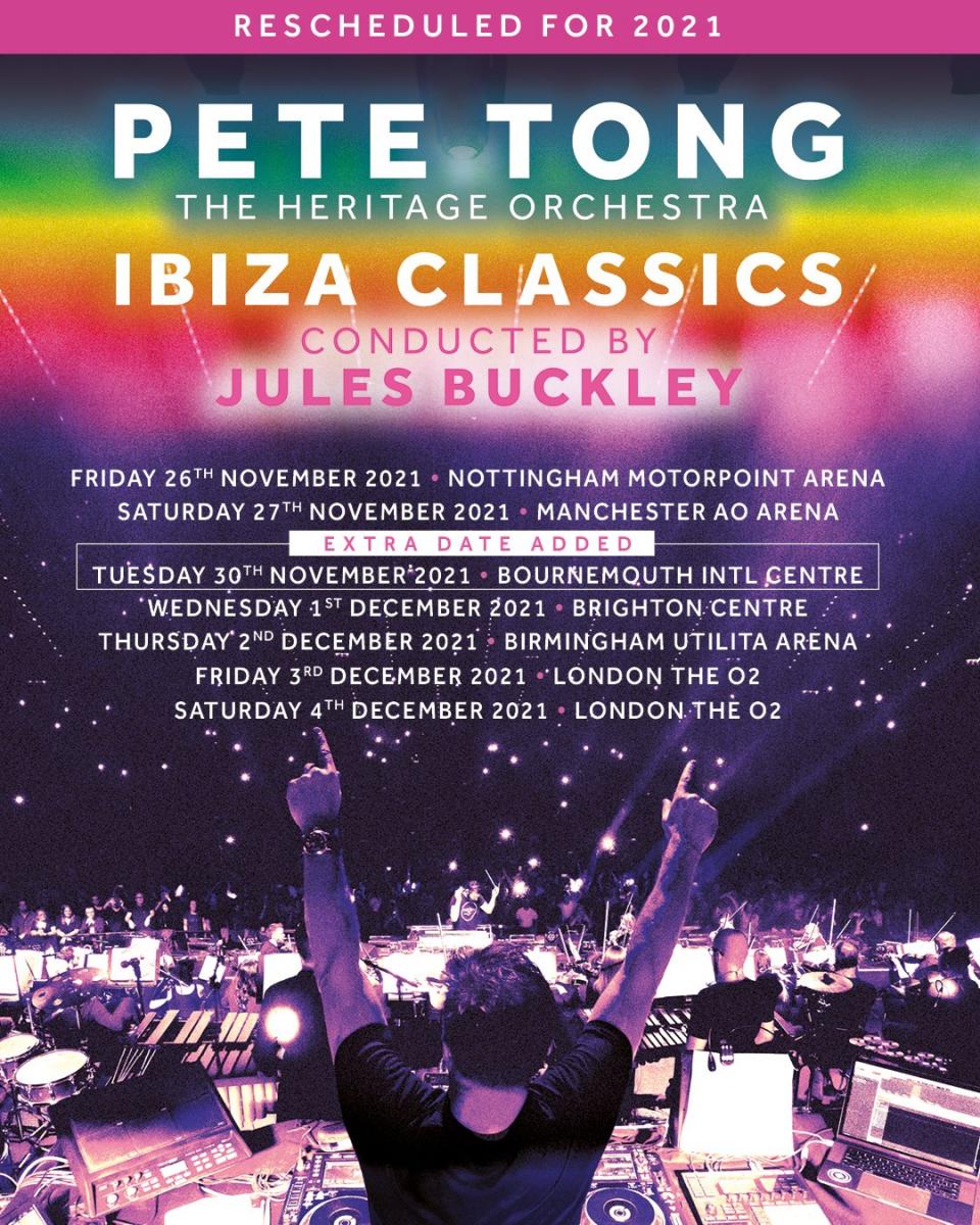 pete tong heritage orchestra tour 2023